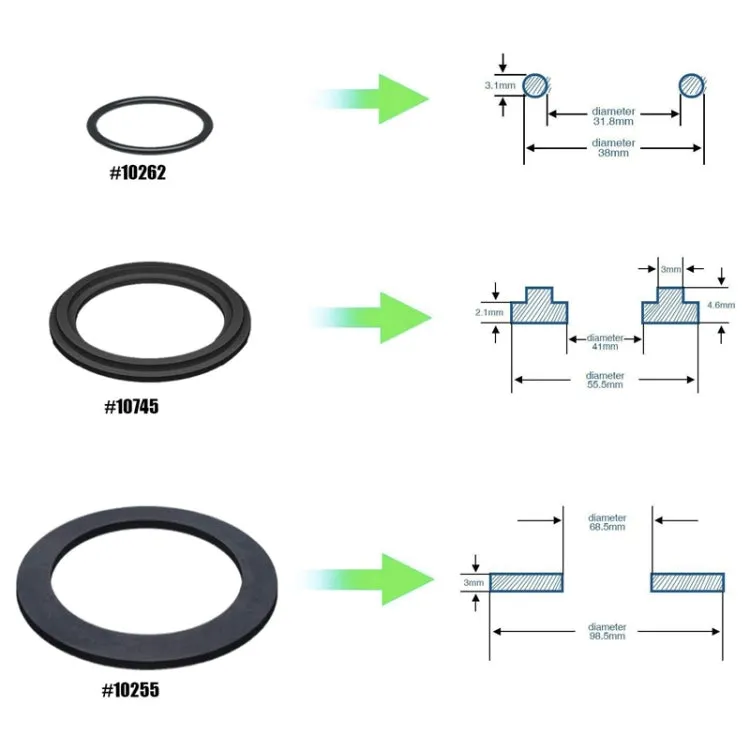 2pcs 10255  For Intex Pool Plunger Valves O-Ring Rubber 25076RP Washer Ring Kit