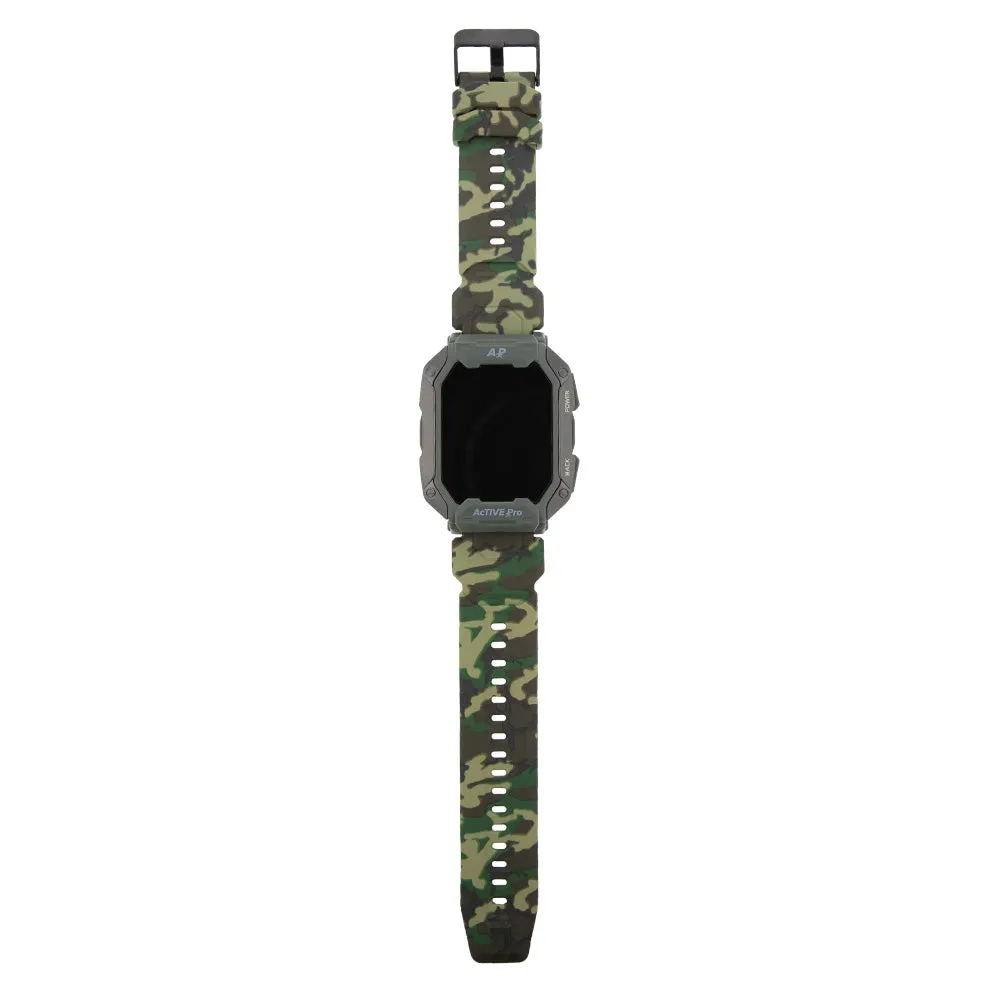 Active Pro Smart Watch Army Green Edition