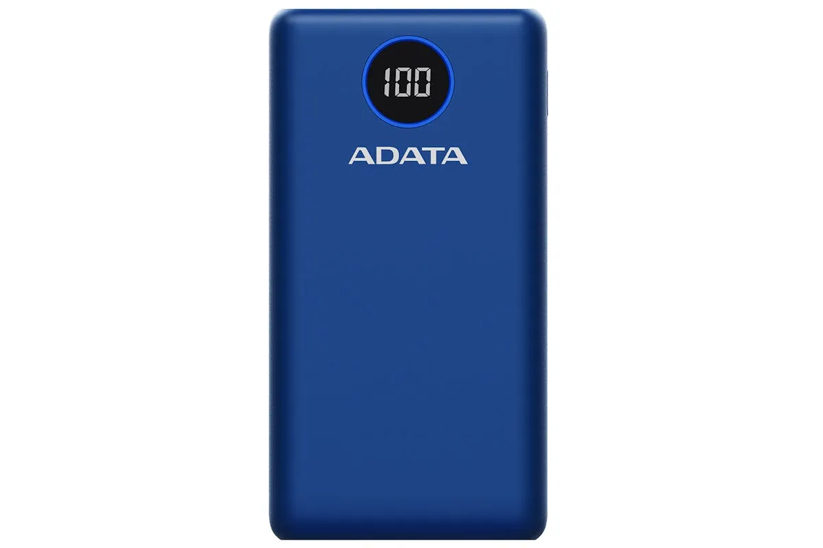 ADATA 20000mAh Portable Power Bank | Blue