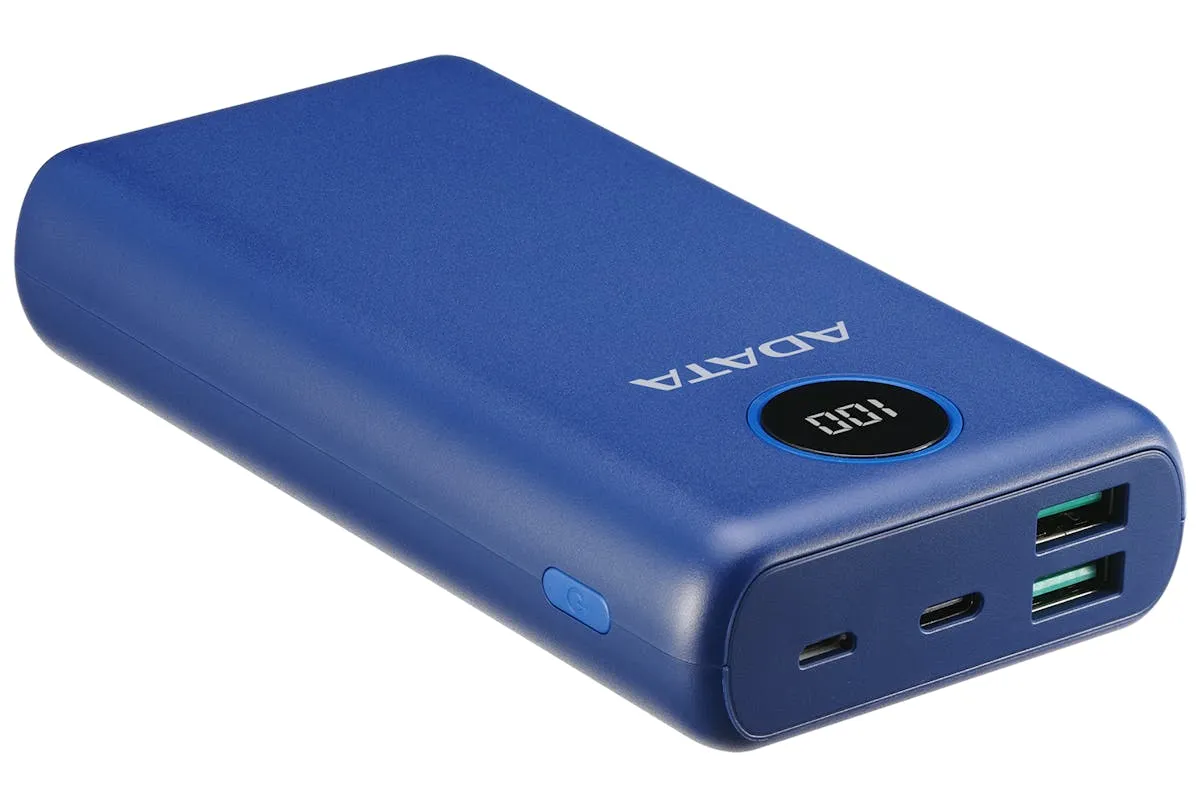 ADATA 20000mAh Portable Power Bank | Blue