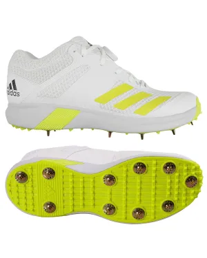 Adidas Adipower Vector Mid Cricket Shoes - Steel Spikes