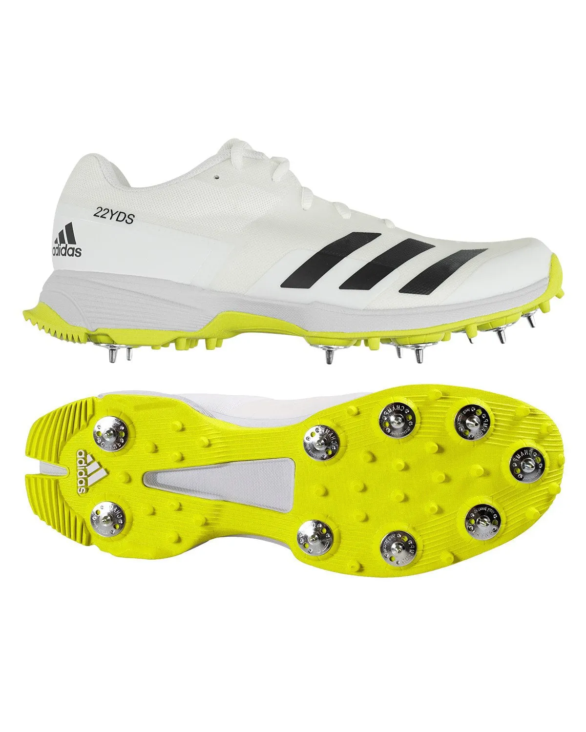 Adidas Adizero 22 YDS Cricket Shoes - Steel Spikes