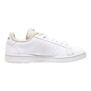 ADIDAS Grand Court Sneaker Trainers White Leather Mens UK 7.5