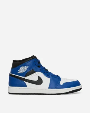 Air Jordan 1 Mid Sneakers Game Royal / White / Black