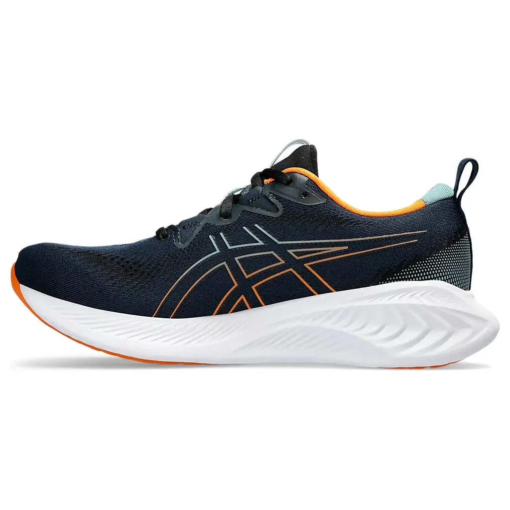 Asics Gel-Cumulus 25 Wide (2E) Men's French Blue/Bright Orange