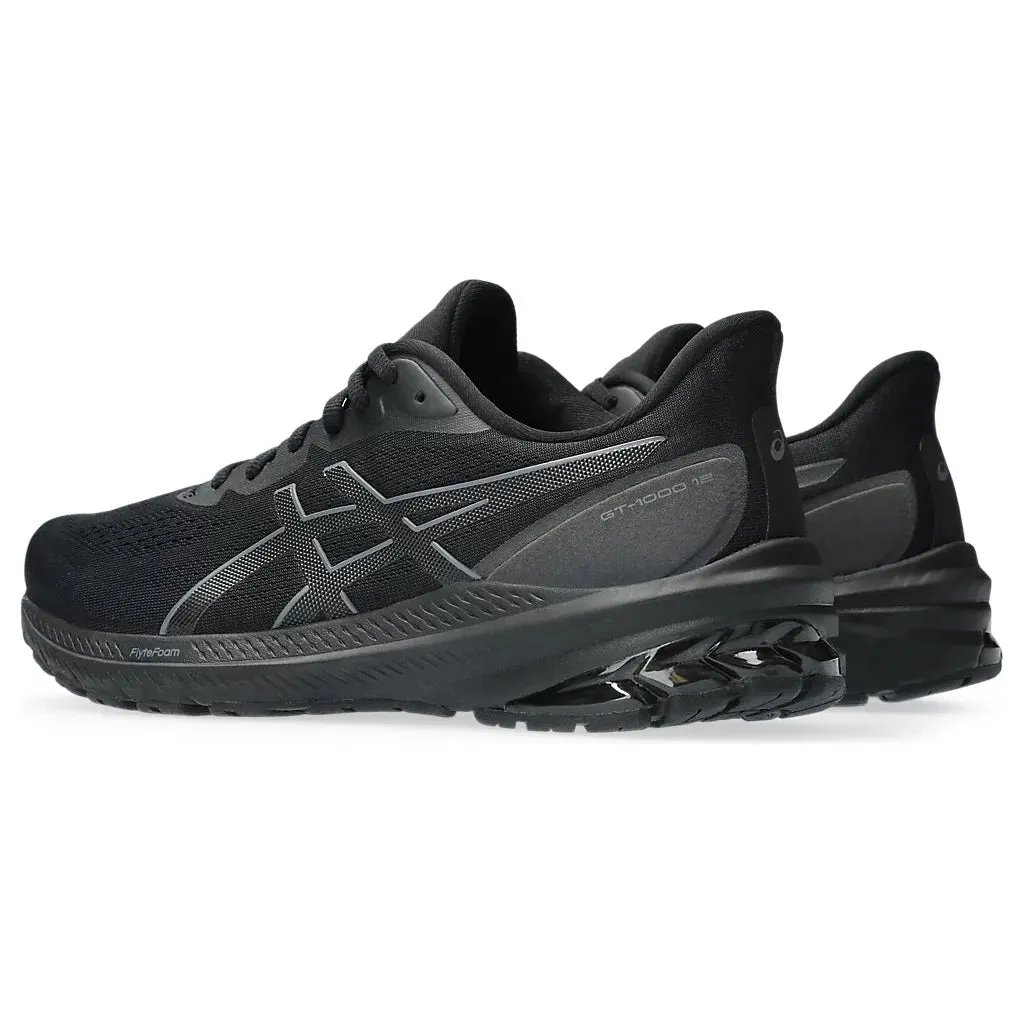 Asics GT 1000 12 Black/Carrier Grey Men's 4E (Extra Wide)