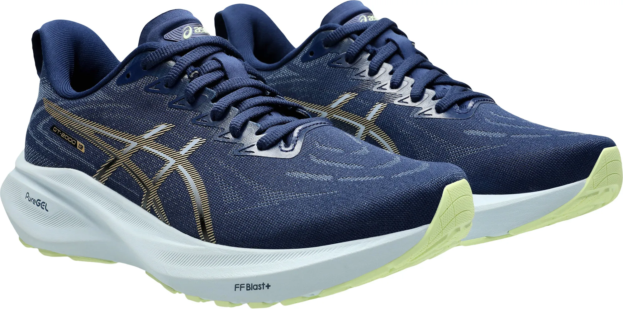 Asics GT 2000 13 Womens Running Shoes - Navy