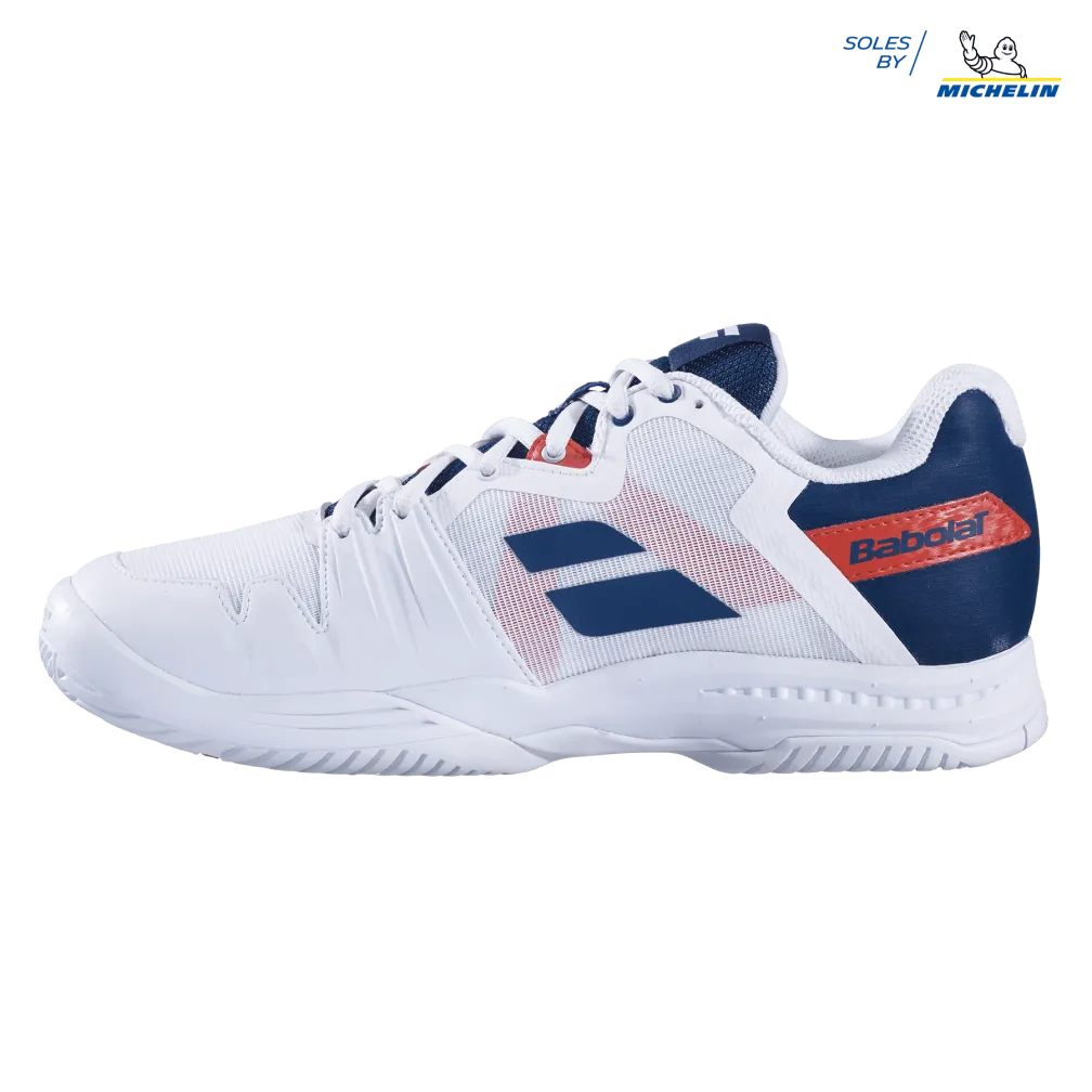 Babolat SFX3 All Court (White/Blue) Tennis Shoes