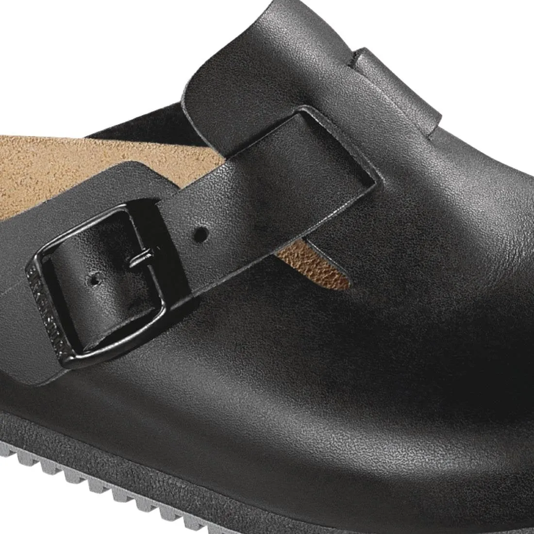 BB129-41 Birkenstock Super Grip Professional Boston Clogs Black 41