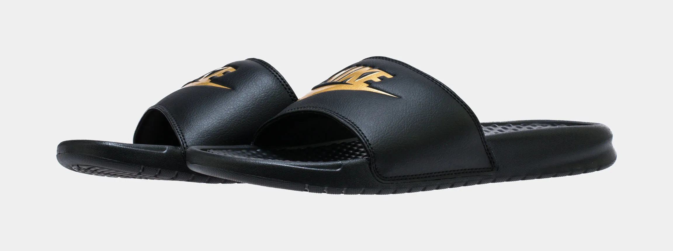 Benassi Just Do It Mens Slide Sandal (Black)