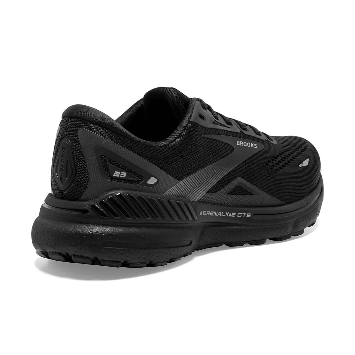 Brooks Adrenaline GTS 23 Mens | Black/black/ebony