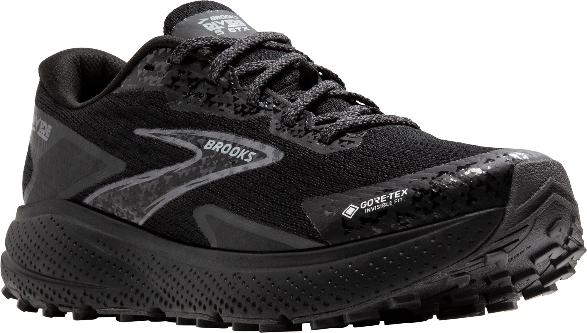 Brooks Divide 5 GORE-TEX Womens Trail Running Shoes - Black