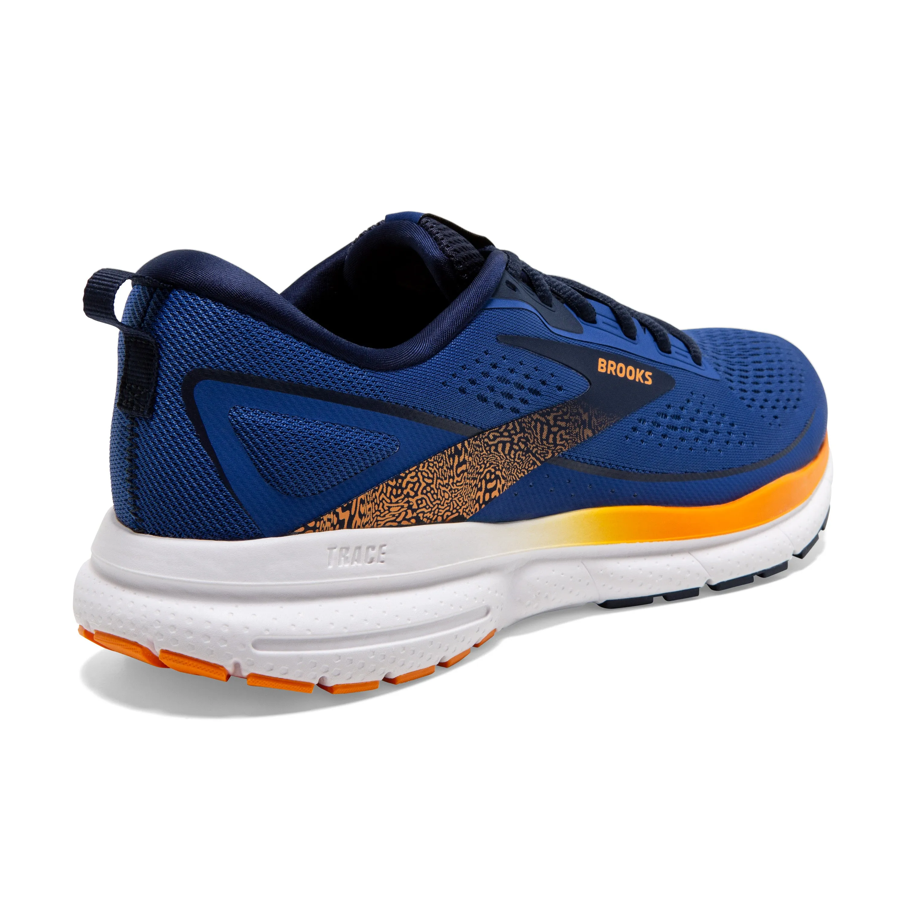 Brooks Mens Trainer Trace 3 Blue/Peacoat/Orange