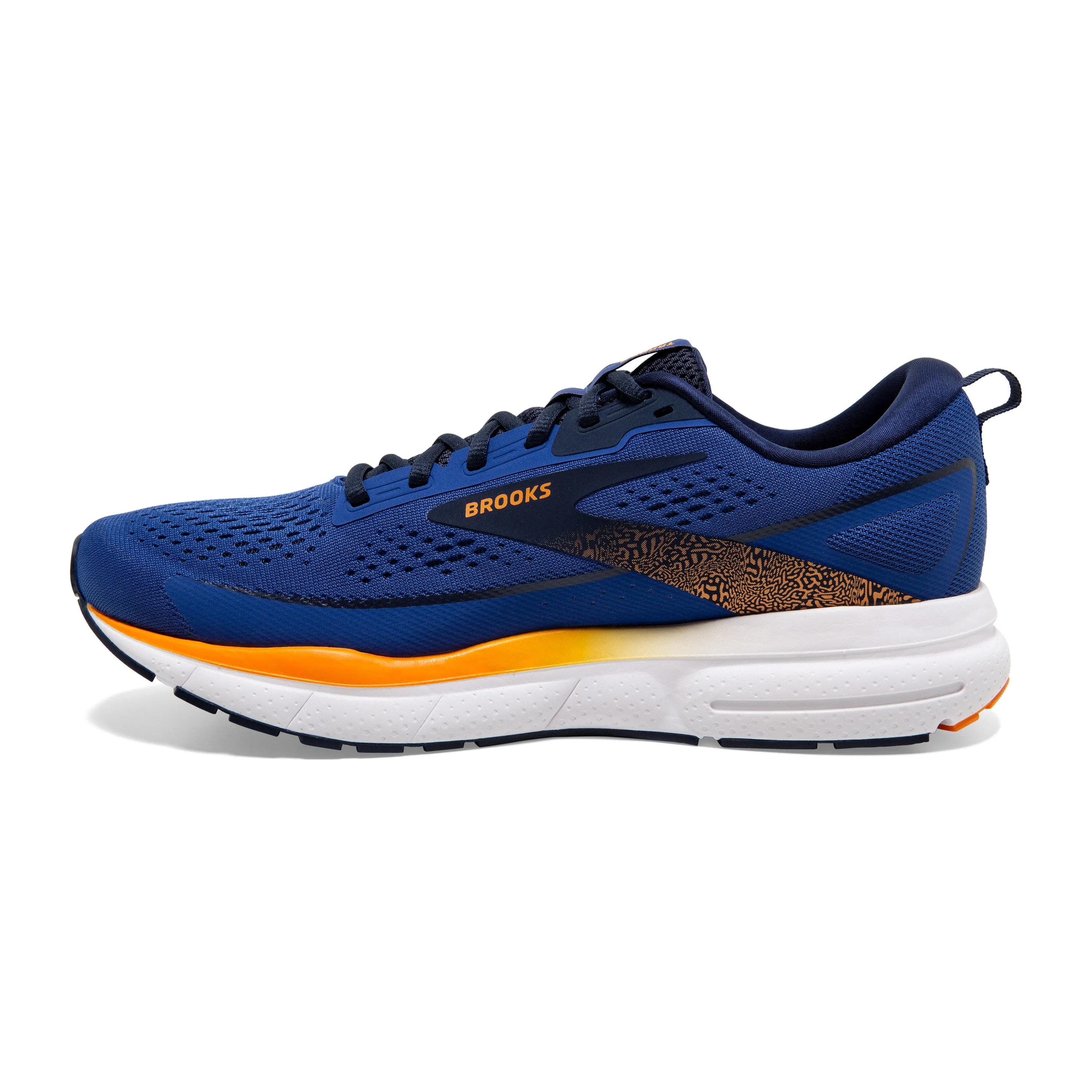 Brooks Mens Trainer Trace 3 Blue/Peacoat/Orange