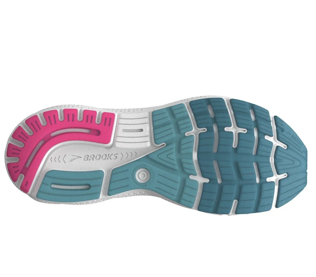 Brooks Womens Trainer Ghost 16 Blue/Pink/Moroccan Blue