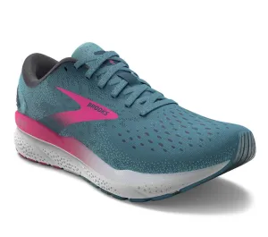 Brooks Womens Trainer Ghost 16 Blue/Pink/Moroccan Blue