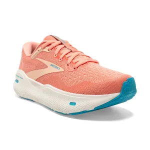 Brooks Womens Trainer Ghost Max Papaya/Apricot/Blue