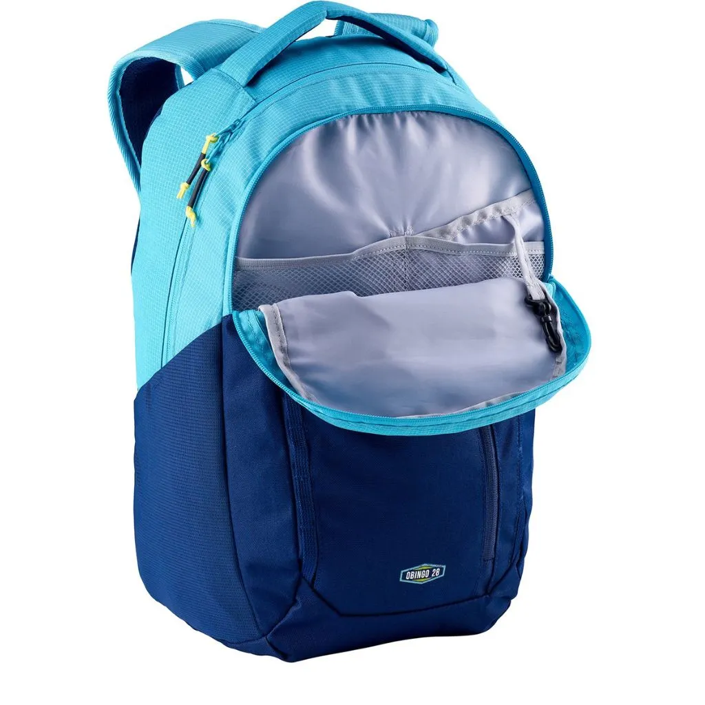 Caribee Obingo Laptop Backpack 28L - Tropic Blue/Navy