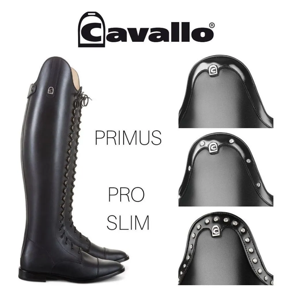 Cavallo Primus Slim Front Zip Boots with Laces