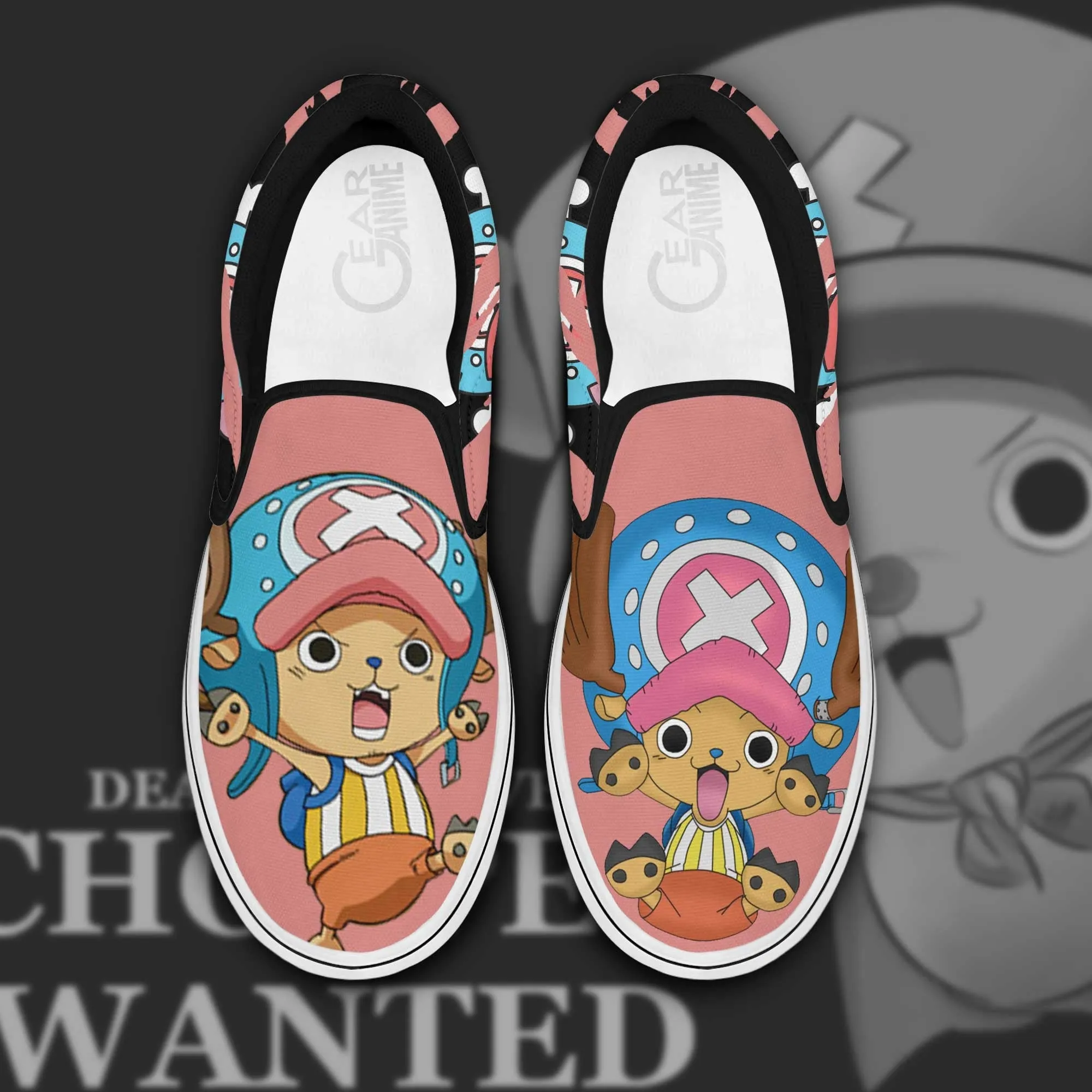 Chopper Slip On Sneakers OP Custom Anime Shoes