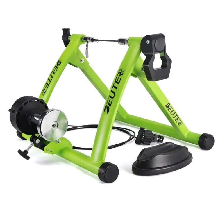 DEUTER MT-04 Bicycle Training Platform Indoor Cycling Platform Cycling Fitness Rack(Green)