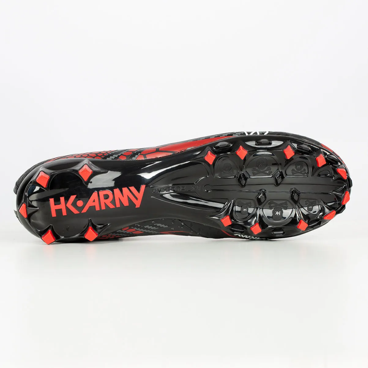 Diggerz_X 1.5 Hightop Cleats - Black/Red