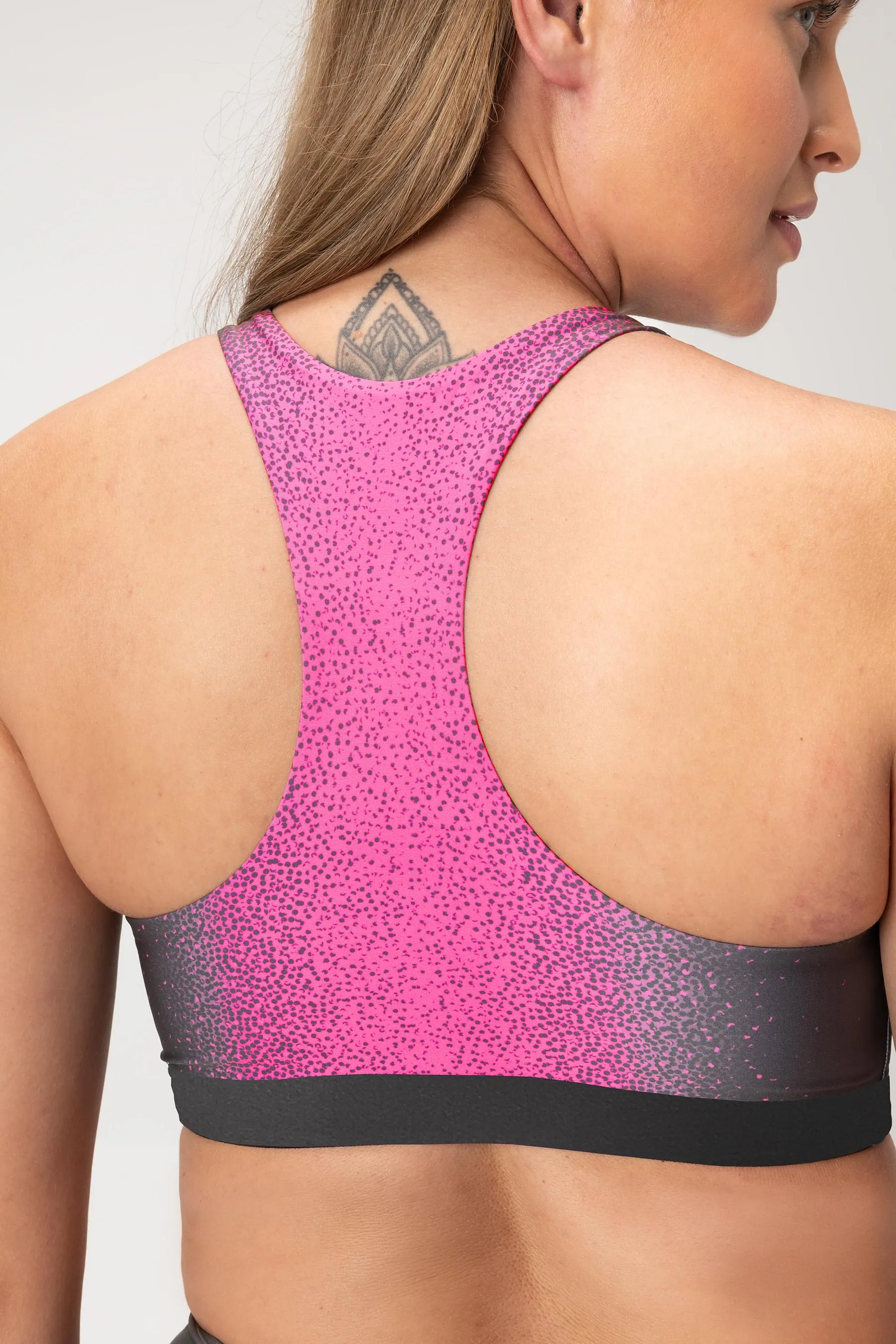 Eccentric Blur Sports Bra