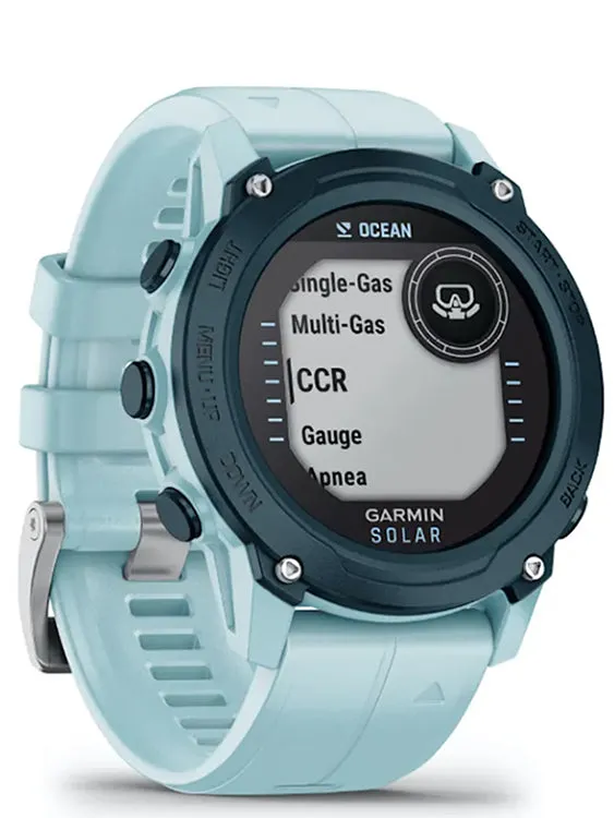 Garmin Descent G1 Solar Dive Computer - Ocean Azure