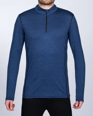 Girav Extra Tall Quarter-Zip Baselayer (estate blue)