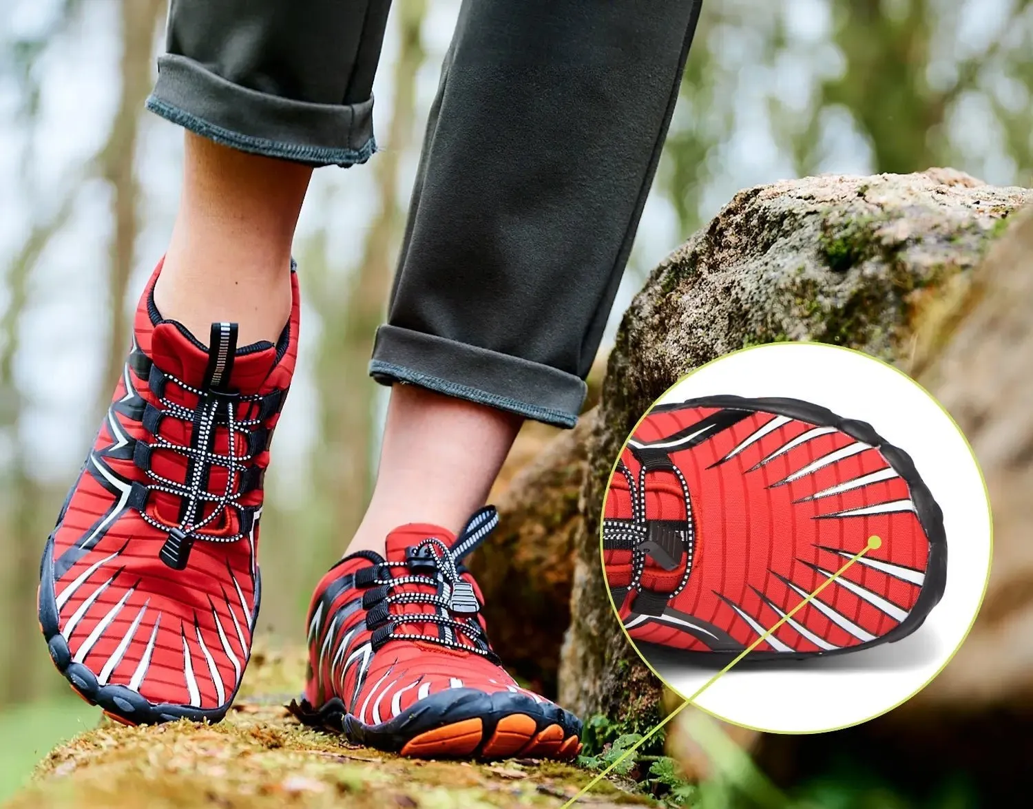 Gregory – Unisex Barefoot Athletic Shoes – Lightweight Design for Running and Outdoor Adventures