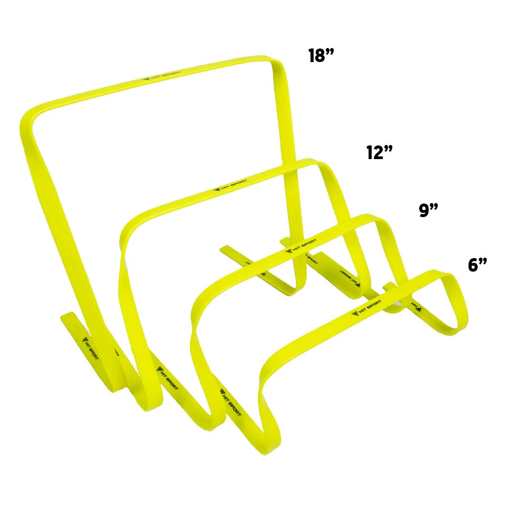 Hit Sport Agility Hurdles (12 Inch / 30cm)