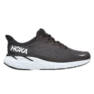 Hoka Clifton 8 Womens | Black / White