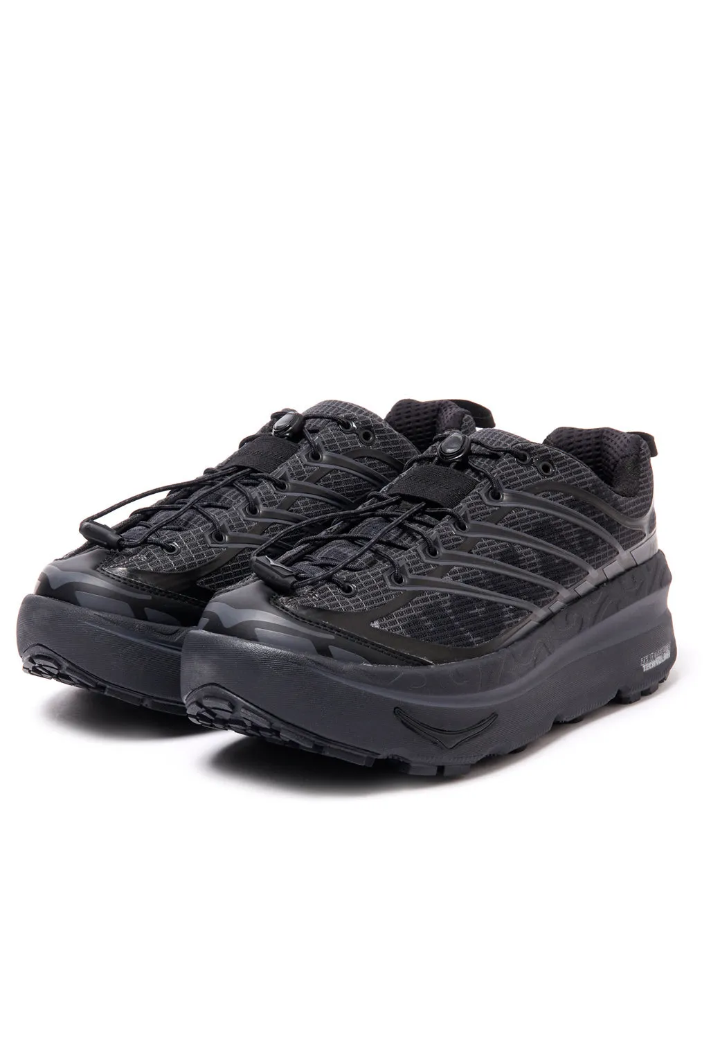 Hoka Mafate Origins Shoes - Black/Black