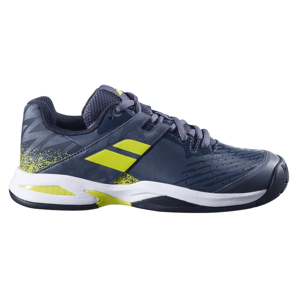 Juniors` Propulse AC Tennis Shoes Grey and Aero