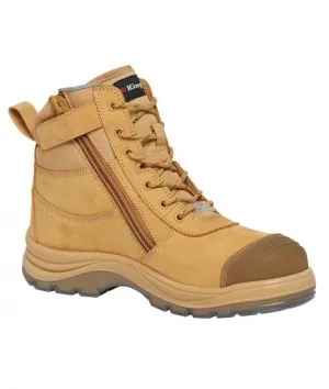 King Gee Tradie Zip/Lace Composite Safety Work Boots (K27105)