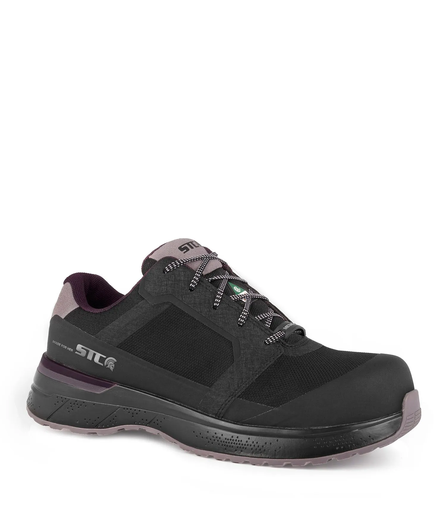 LadyFit, Black | Women's Ultra Lightweight Athletic Work Shoes