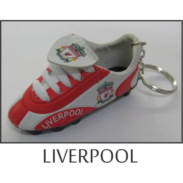 Liverpool Mini Soccer Shoe Key Chain