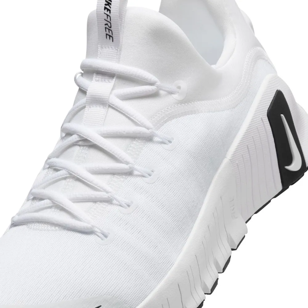 Mens Free Metcon 6 - White/Black/White