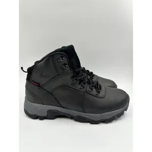 Men's Size 10.5, Black High Top Hikers with Rugged Tread