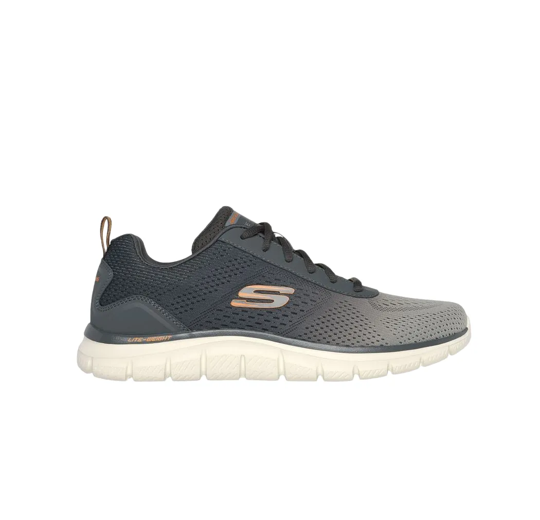 Mens Skechers Track Ripkent Shoes Olive