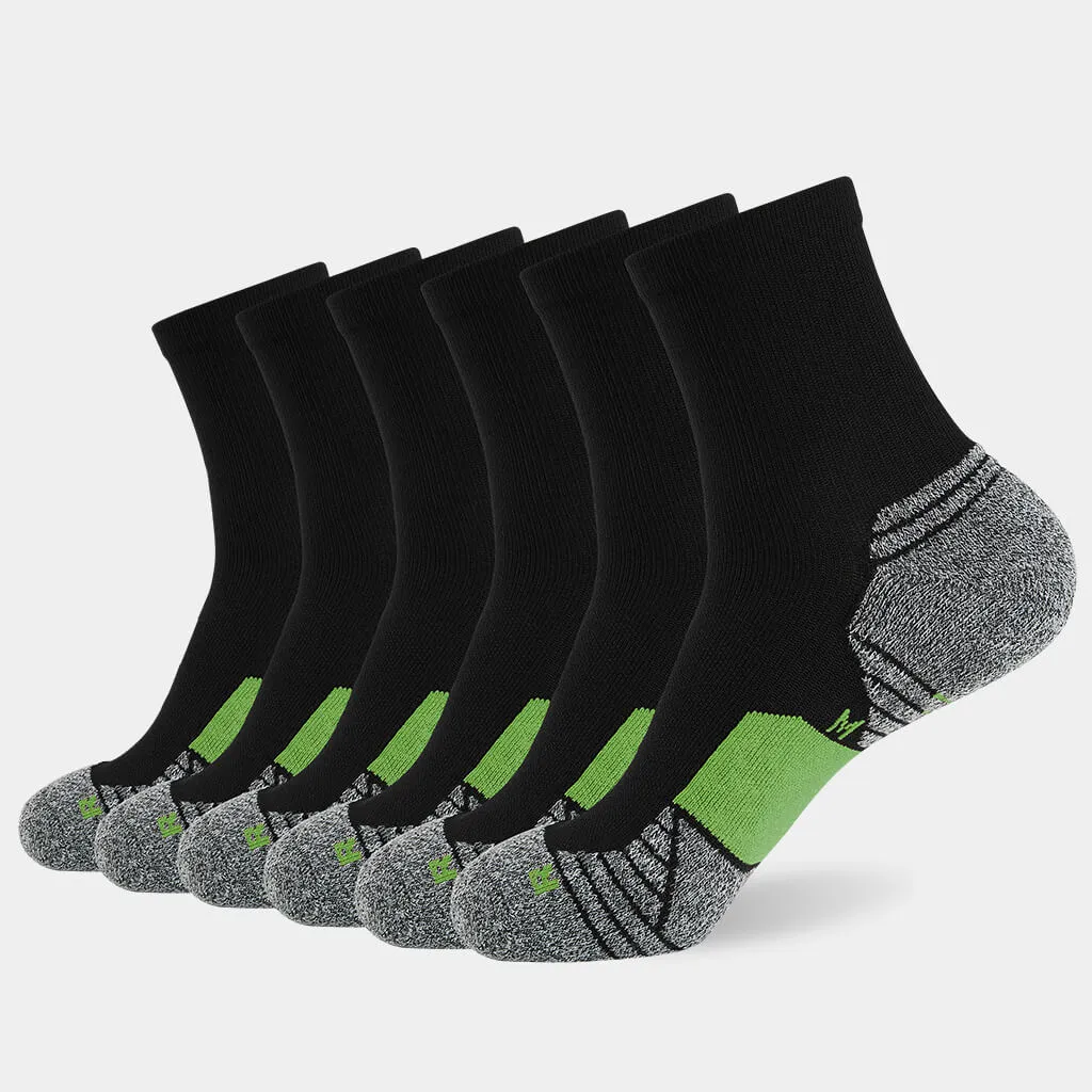 MEN'S THICK ATHLETIC SOCKS 6PACK