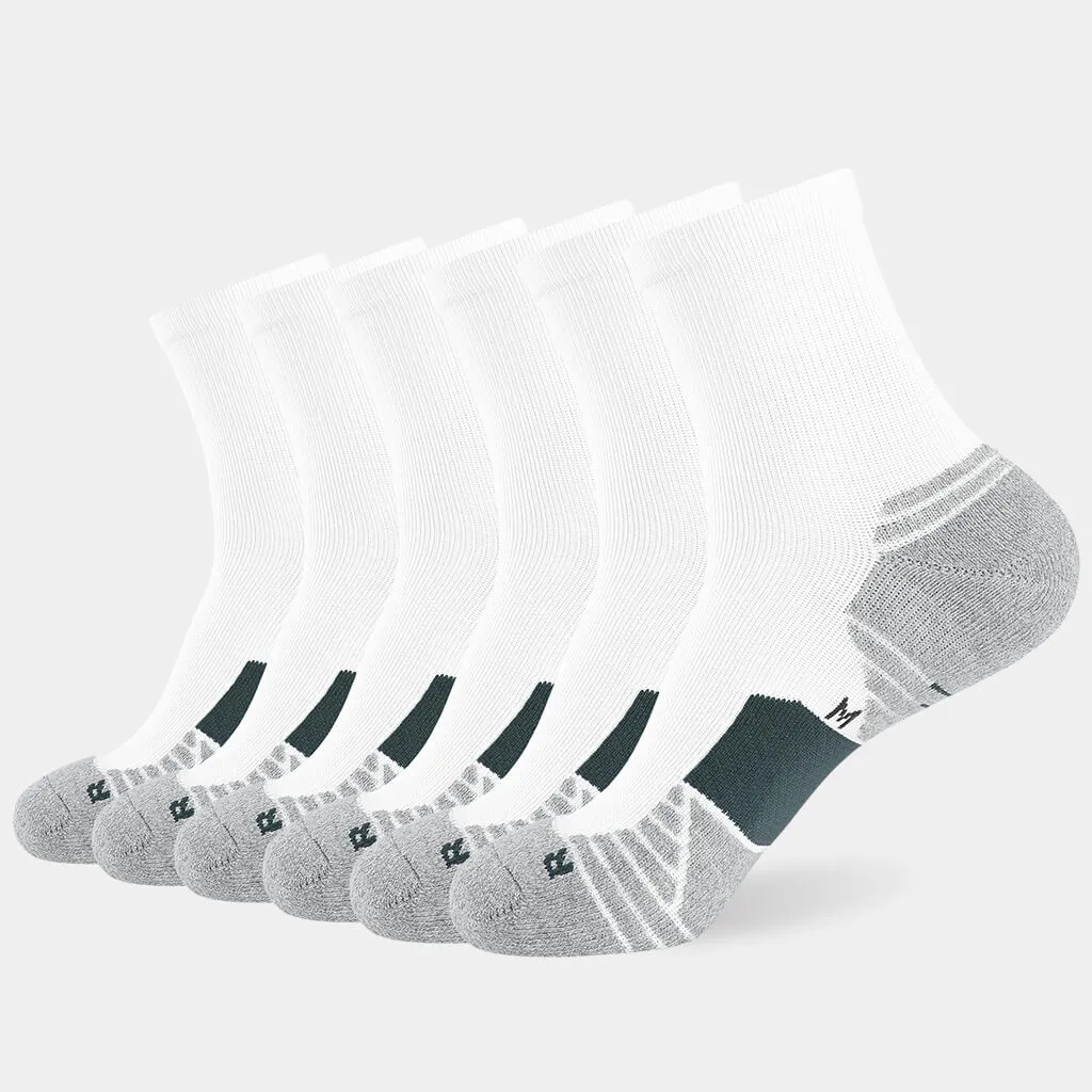 MEN'S THICK ATHLETIC SOCKS 6PACK