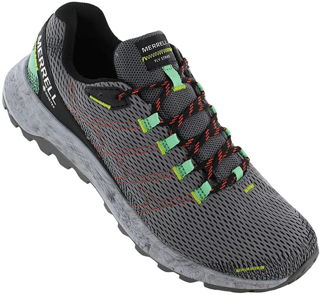 Merrell Fly Strike GORE-TEX Mens Trail Running Shoes - Grey