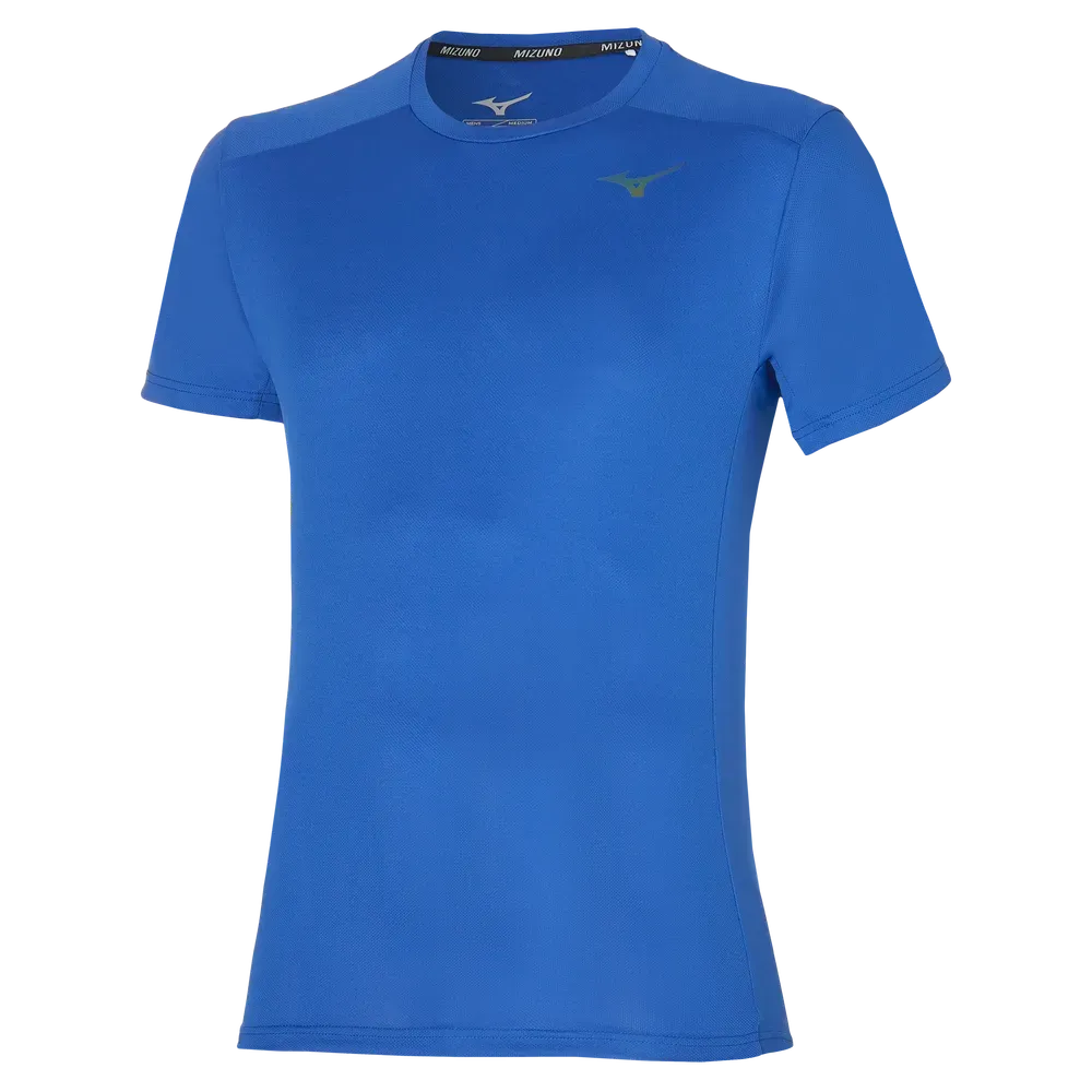 Mizuno Mens Two Loop 88 Gym T-Shirt - Turkish Sea Blue