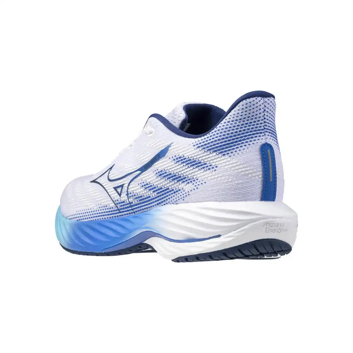 Mizuno Wave Rider 28 Mens | White/estate Blue/mugen Blue