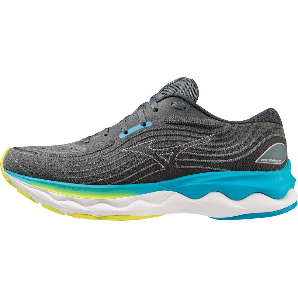 Mizuno Wave Skyrise 4 Mens Running Shoes - Grey