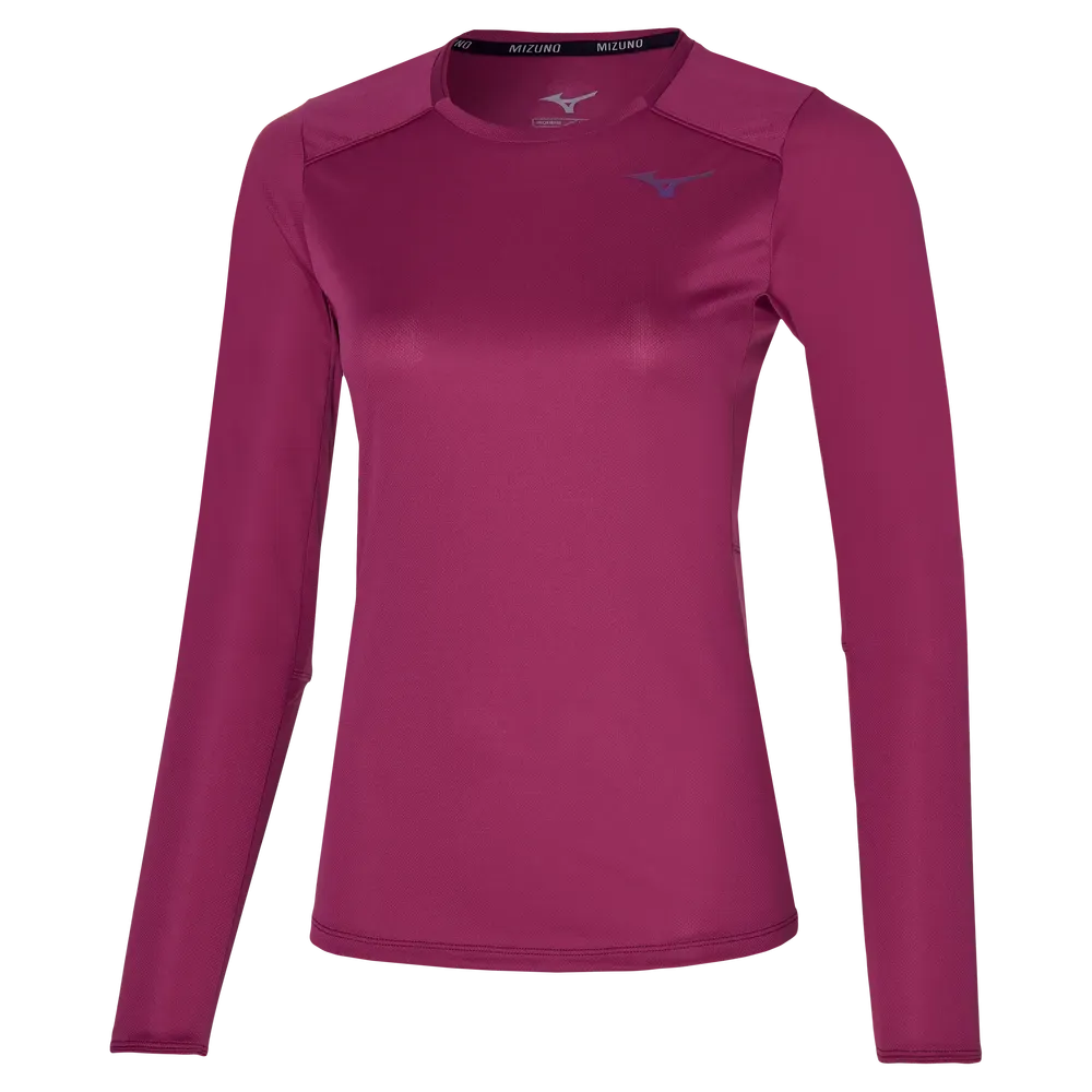 Mizuno Womens Two Loop 88 Gym T-Shirt - Magenta Haze