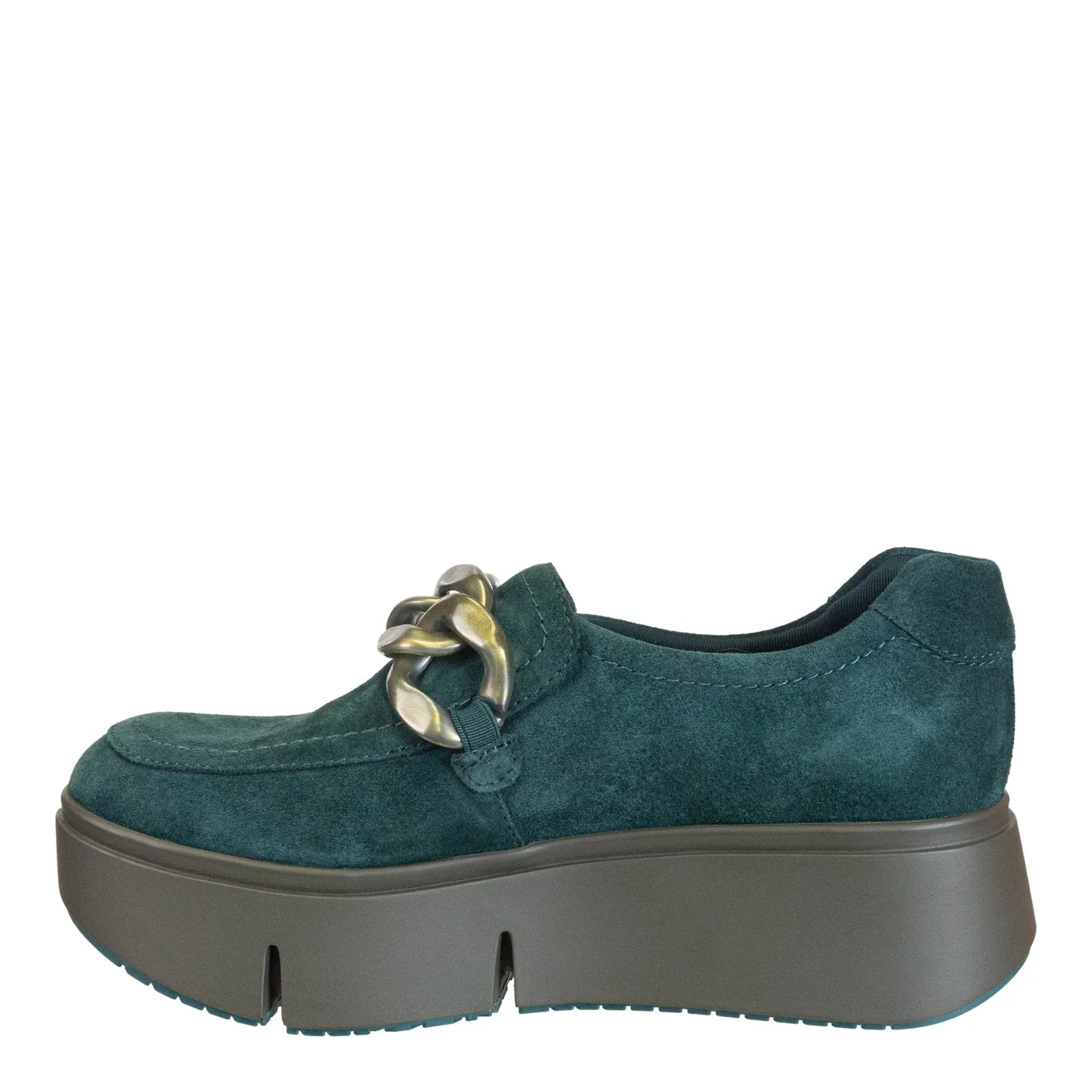 Naked Feet: PRINCETON in EMERALD Platform Sneakers