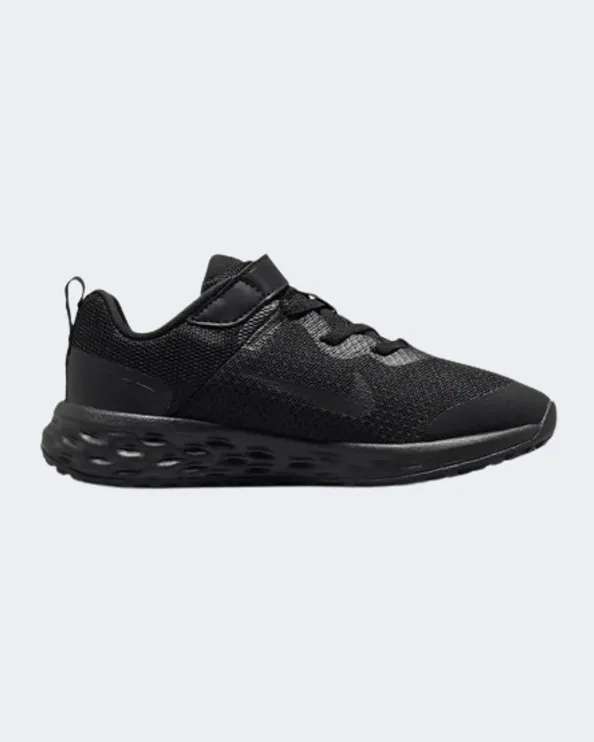 Nike Revolution 6 Ps-Boys Running Shoes Black Dd1095-001