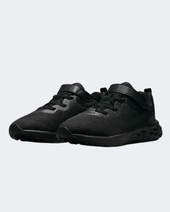 Nike Revolution 6 Ps-Boys Running Shoes Black Dd1095-001